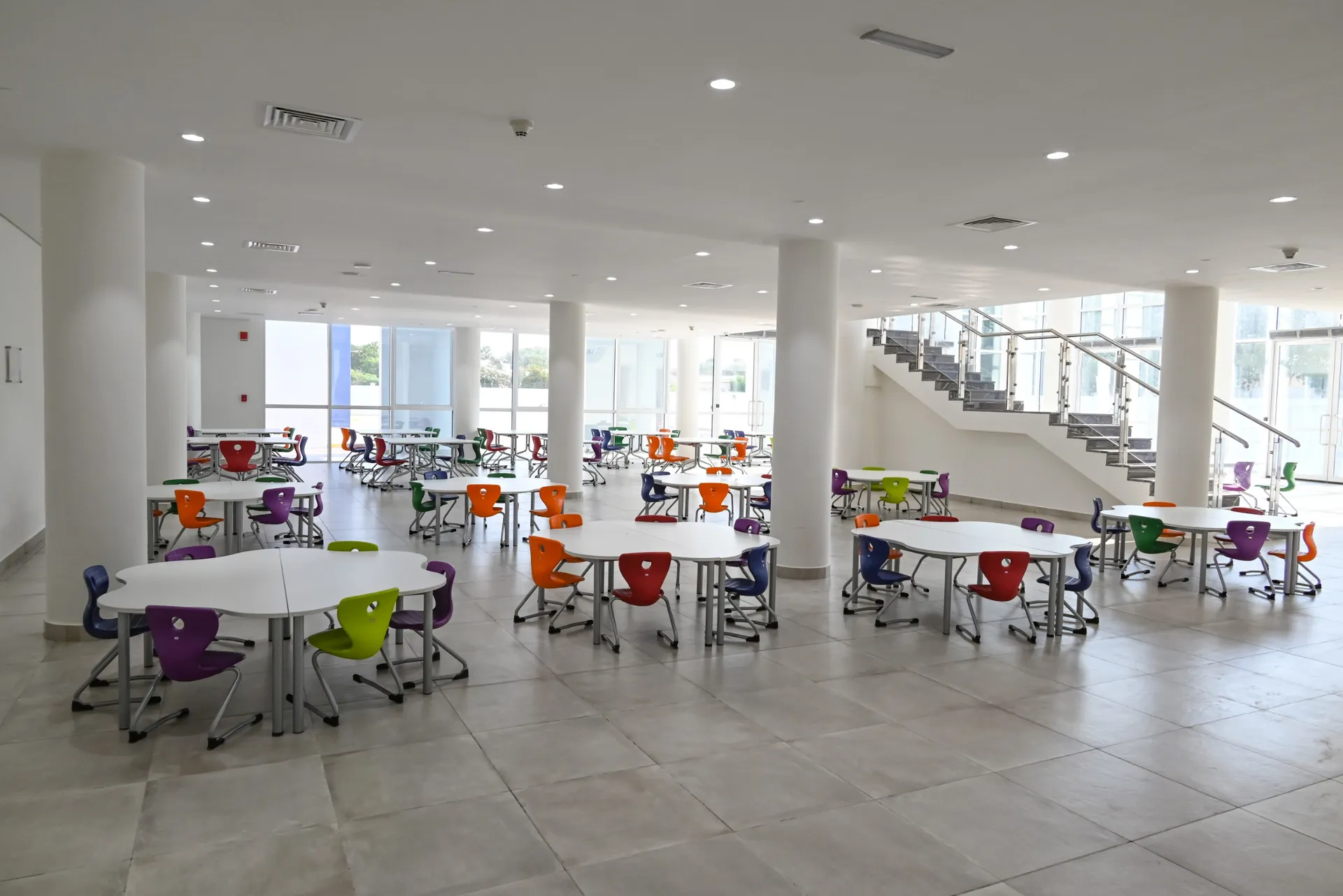 Durham School Dubai — dining hall